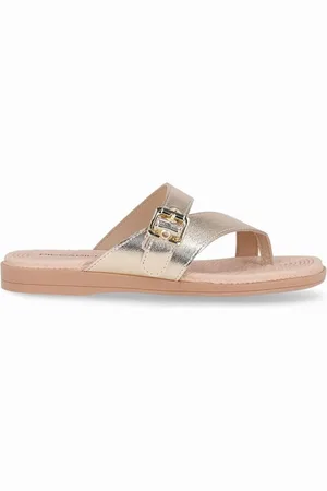 Piccadilly Chinelo Rasteirinha Adla Ouro