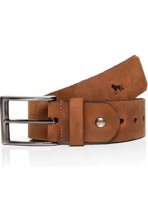 Acostamento Cinto Couro Square Mark Pr25 Masculino