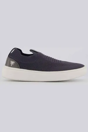 Cavalera Tênis Knit Run e Branco