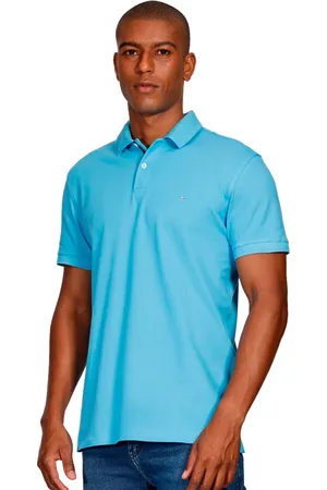 Aramis Camisa Polo Detail Ve25 Turquesa Masculino