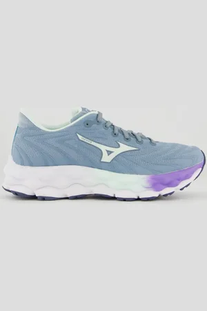 Mizuno Tênis Wave Sky 8 Feminino e Roxo