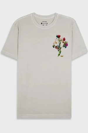OSKLEN T-shirt stone floral