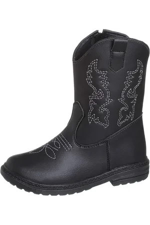 Minipasso Infantil - Bota Infatil Texana Menino Preta