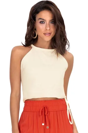 Endless Blusa De Alça Feminina Viscose Linho