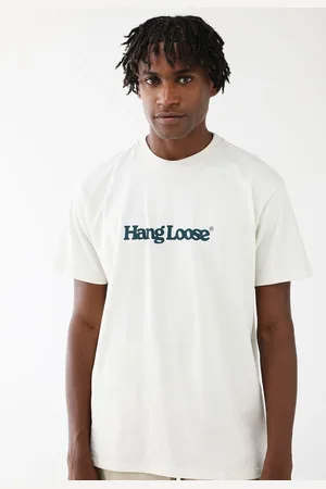 Hang Loose Camiseta Slim Typo Branca