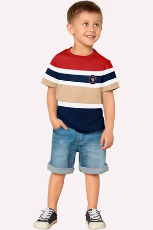 MILON Infantil - Camiseta Menino Listrada