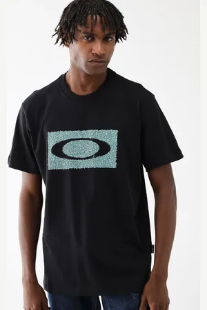 Oakley Camiseta Slim Mood Elipse Organic Print Preta
