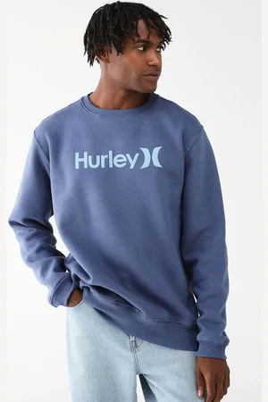 Hurley Blusa de Moletom Flanelada Fechada Reta Careca One&Only
