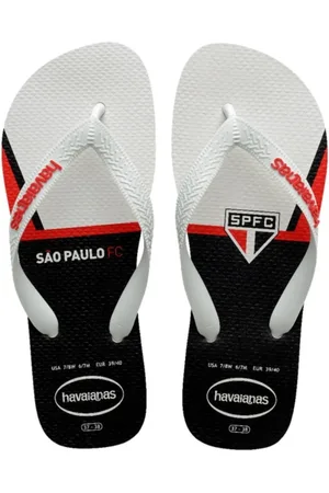 Havaianas Chinelo Top Times São Paulo FC Masculino - e Preto