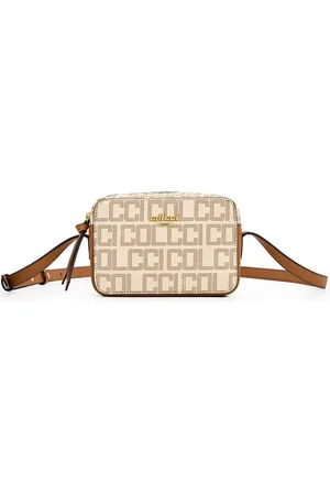 Colcci Bolsa Crossbody New Monograma Ou25 Off White Feminino