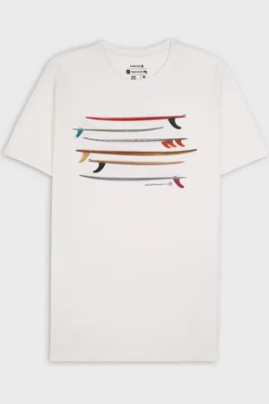 OSKLEN T-shirt vintage listrado pranchas