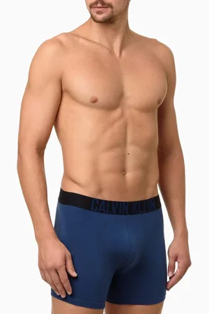 Calvin Klein Kit 2 Cuecas Boxer Cotton Intense Power Calvin Klein Underwear - + Preto