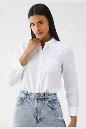 GAP Camisa Bolso Branca