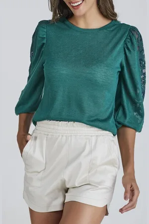 Celestine Shorts em Sarja Off White