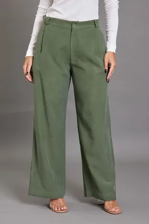 LEMIER Calça Malha Feminina Pantalona Em Viscose Collection
