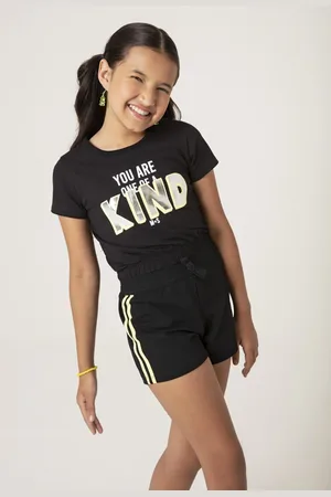 Brandili Infantil - Blusa Cropped Mari Santos Menina