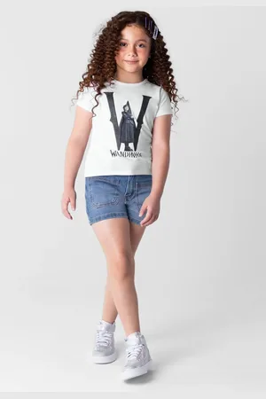 Brandili Infantil - Blusa Wandinha menina em malha