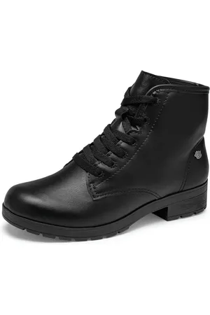 PINK CATS Infantil - Bota Coturno Menina Cano Curto Conforto