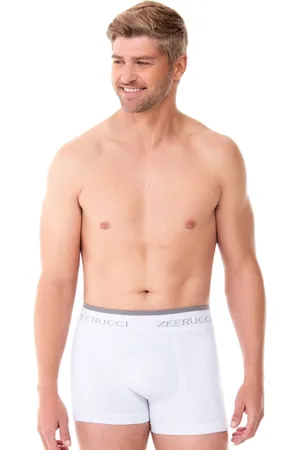 Zee Rucci Cueca Boxer Jacquard Degrade Sem Costura Preto
