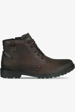 FERRACINI Bota Casual Cross de Couro Masculino 9932-517C