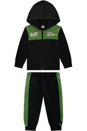 MARLAN Infantil - Conjunto Jaqueta e Calça em Malha Sport 22945