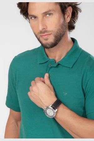 Traymon Polo Piquet Slim Com Elastano