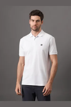 Calvin Klein Polo Masculina Manga Curta em Piquet - 2