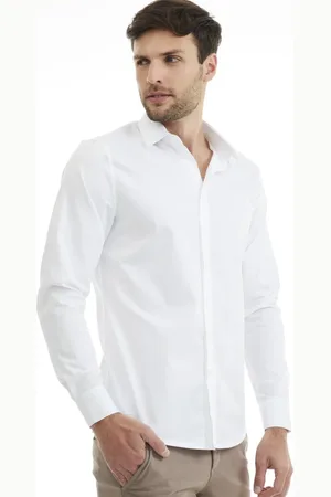 Traymon Camisa Slim Manga Longa