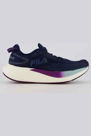 Fila Tênis Racer T2 Xtreme Feminino Marinho e Roxo