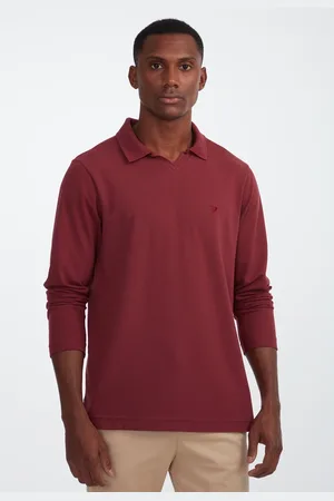 Traymon Polo Piquet Slim Manga Longa