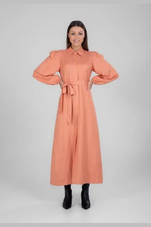 Traymon Vestido Chemise Manga Longa