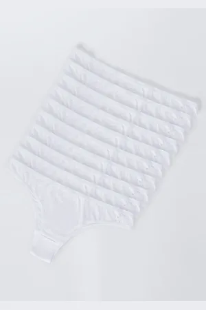 Hering Kit Com 10 Calcinhas Básicas Tanga Em Algodão Com Elastano