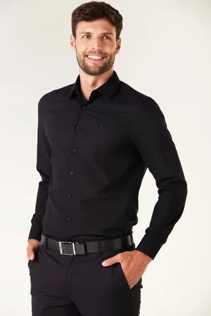 Traymon Camisa Manga Longa Slim