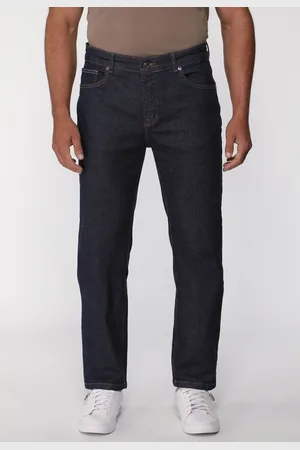 Guess Calça Jeans Regular Straight Escuro