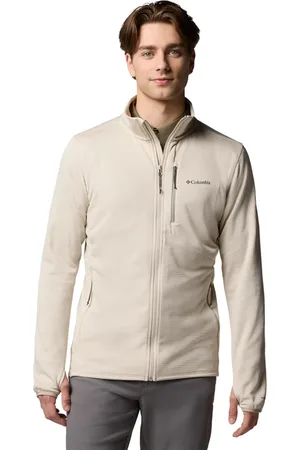 Columbia Jaqueta Park View Fleece Off White Masculino