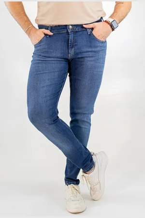 Anticorpus JeansWear Calça Masculina Jeans Skinny Azul Médio Elastano Anticorpus