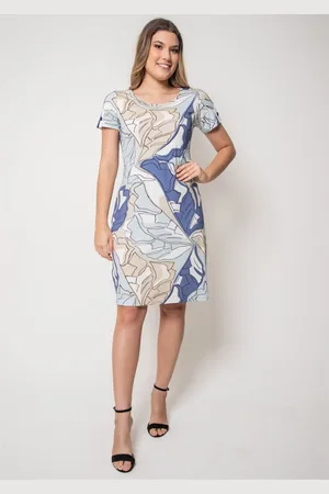 Pau a Pique Vestido Estampado - P