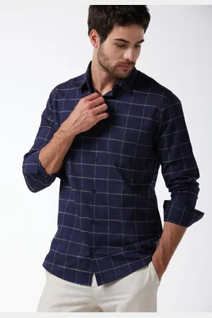 Traymon Camisa Slim Manga Longa /Marinho