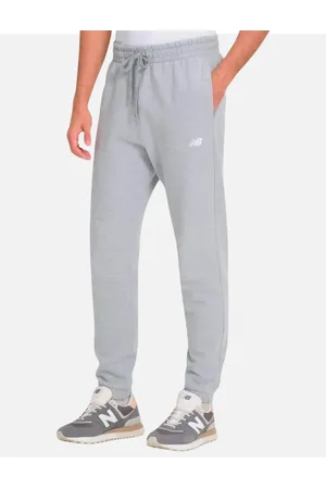 New Balance Calça Regular Moletom Essentials Mescla