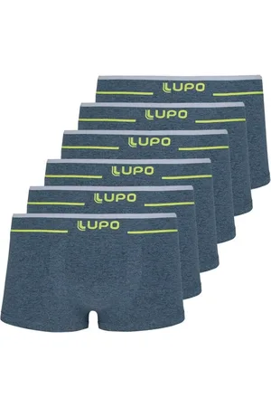 LUPO Kit com 6 Cuecas Sunga 526-001