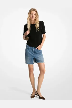 Michael Kors Shorts Boyfriend Jeans Mr59066fau987