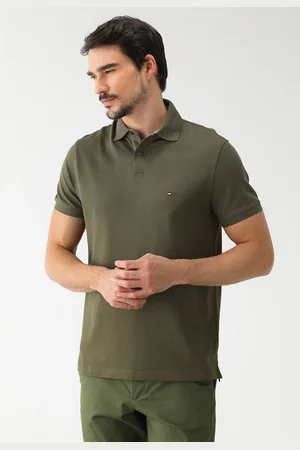 Tommy Hilfiger Camisa Polo Reta Icon Bordado