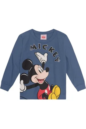 Brandili Infantil - Camiseta Menino Do Mickey Mouse Em Gel