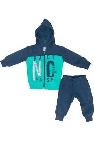 Vigat Infantil - Conjunto Blusão Longo e Calça Menino Passagem Secreta M