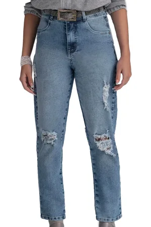 Bobby Lulu Infantil - Calça Jeans Rasgada 22
