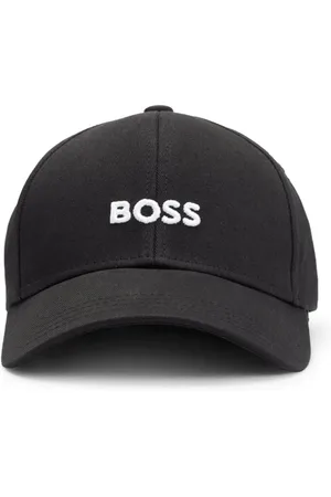HUGO BOSS Boné de algodão twill com seis painéis e logo bordado