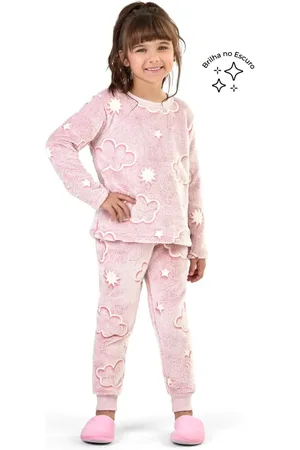 Elian Pijama Menina Peluciado Nuvens