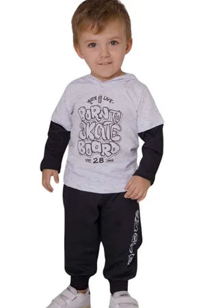 Vigat Infantil - Conjunto Skate Calça Moleton Passagem Secreta M