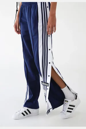 adidas Calça Reta Adibreak Azul-Marinho
