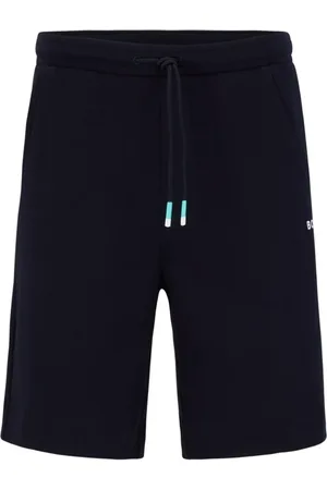 HUGO BOSS Shorts Com Caimento Regular Com Logotipos Multicoloridos